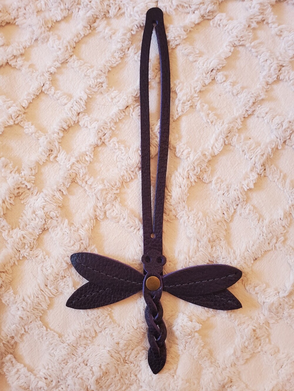 Portland Leather Cobalt Dragonfly